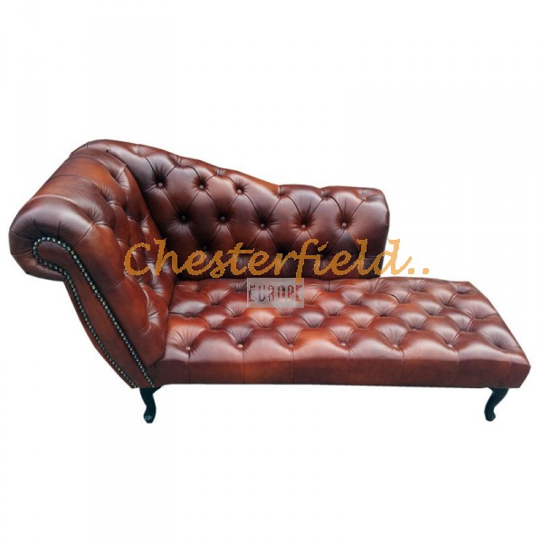 Chesterfield Recamiere Pompadour Antik Whisky C12