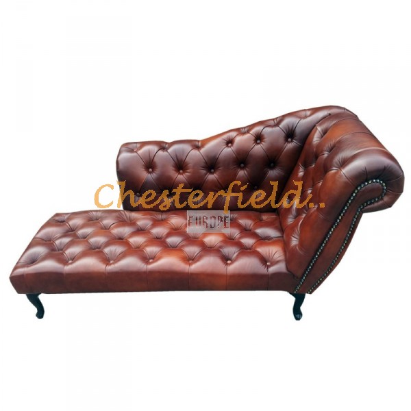 Chesterfield Recamiere Pompadour Antik Whisky C12