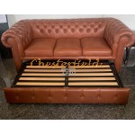 Chesterfield Classic rozkladacia pohovka Antik Whisky C12