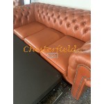 Chesterfield Classic rozkladacia pohovka Antik Whisky C12