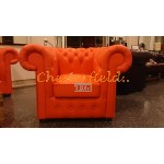 Chesterfield Classic 311 Orange K6 sedacia súprava