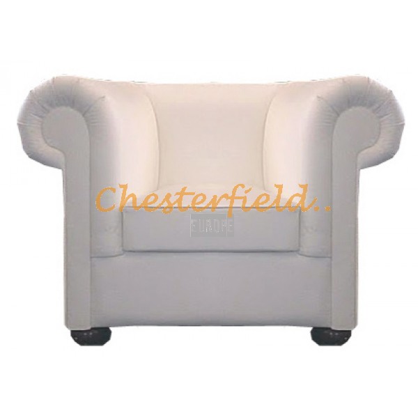 Kreslo Chesterfield London XL Biela