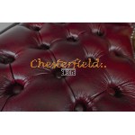 Chesterfield Classic Stolička Antik bordová A7