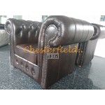 Kreslo Chesterfield Classic XL Antik hnedá