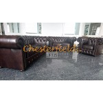 Dvojsedačka Chesterfield Classic XL Antik hnedá 