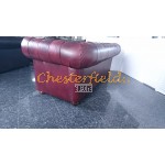 Chesterfield Williams XL pohovka pre 3 osoby Antik bordová A7