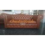 Chesterfield Classic XL pohovka pre 3 osoby Antik Whisky C12