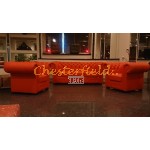 Chesterfield Classic 211 Orange K6 sedacia súprava