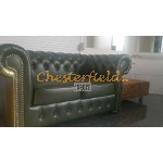 Dvojsedačka Chesterfield Classic Antik zelená