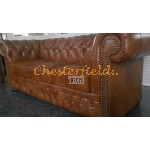 Chesterfield Lord XL pohovka pre 3 osoby Antik starozlatá S12