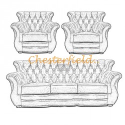 Chesterfield Monk 311 sedacia súprava Objednávka v iných farbách