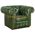 Kreslo Chesterfield Classic XL Antik zelená