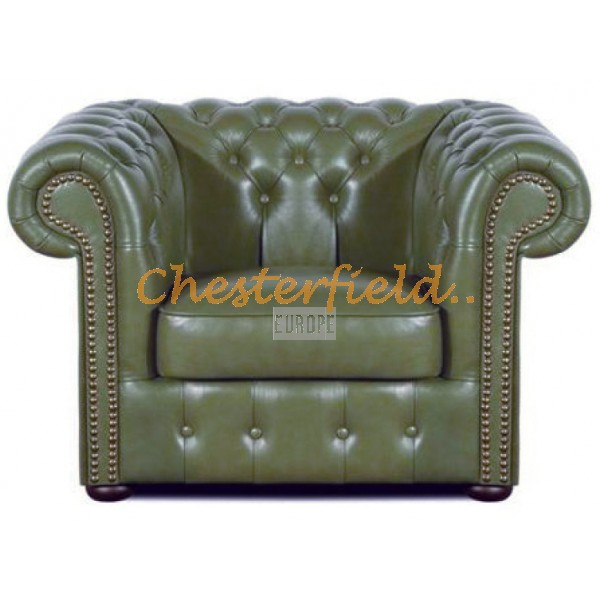 Kreslo Chesterfield Classic XL Olivovo zelená