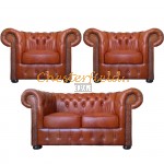 Chesterfield Classic 211 Antik Whisky C12 sedacia súprava