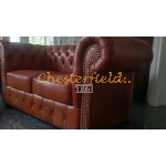 Dvojsedačka Chesterfield Classic Antik Whisky