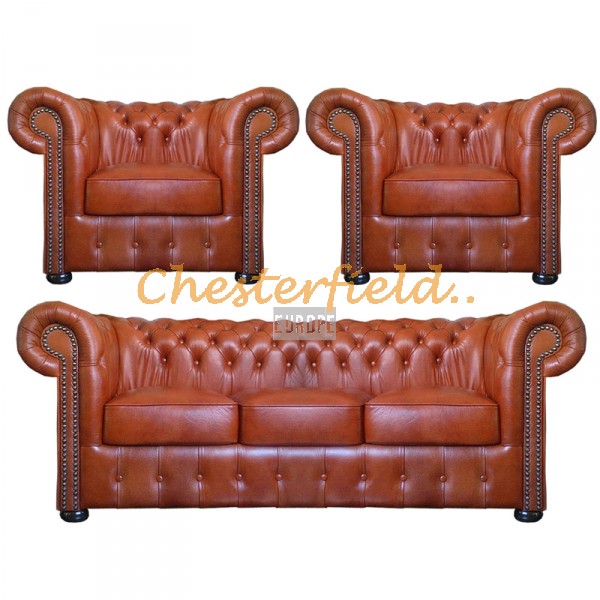 Chesterfield Classic 311 Antik Whisky C12 sedacia súprava