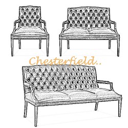 Chesterfield King sedacia súprava