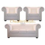 Chesterfield London 311 Biela K1 sedacia súprava