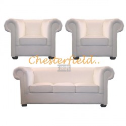 Chesterfield London 311 Biela K1 sedacia súprava