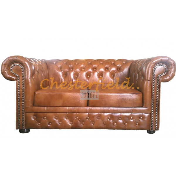 Dvojsedačka Chesterfield Lord XL Antik starozlatá