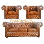 Chesterfield Lord 311 Antik starozlatá S12 sedacia súprava