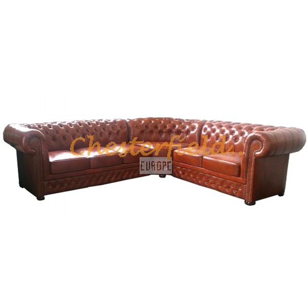 Chesterfield Lord 3+2 Antik Whisky C12 rohová sedacia súprava