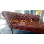 Chesterfield Recamiere Pompadour Antik Whisky C12