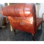 Chesterfield Recamiere Pompadour Antik Whisky C12