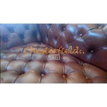 Chesterfield Recamiere Pompadour Antik Whisky C12