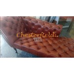 Chesterfield Recamiere Pompadour Antik Whisky C12