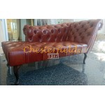 Chesterfield Recamiere Pompadour Antik Whisky C12