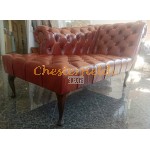 Chesterfield Recamiere Pompadour Antik Whisky C12