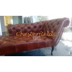 Chesterfield Recamiere Pompadour Antik Whisky C12