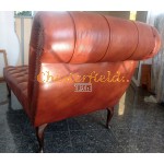 Chesterfield Recamiere Pompadour Antik Whisky C12