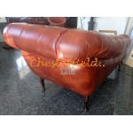 Chesterfield Recamiere Pompadour Antik Whisky C12