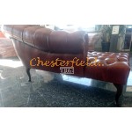 Chesterfield Recamiere Pompadour Antik Whisky C12