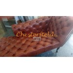 Chesterfield Recamiere Pompadour Antik Whisky C12