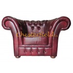 Kreslo Chesterfield Windchester XL Antik bordová 