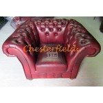 Kreslo Chesterfield Windchester XL Antik bordová 