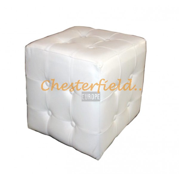 Chesterfield Cube podnožka Biela K1