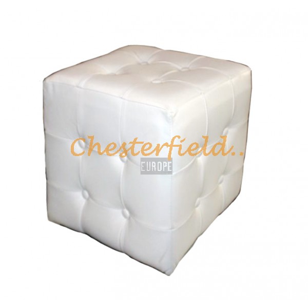 Chesterfield Cube podnožka Biela K1