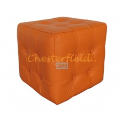 Chesterfield Cube podnožka Orange K6