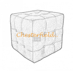 Chesterfield Cube podnožka