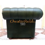 Kreslo Chesterfield Classic Antik zelená