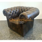 Kreslo Chesterfield Classic Antik stredne hnedá