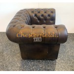 Kreslo Chesterfield Classic XL Antik stredne hnedá