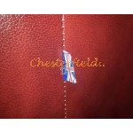 Kreslo Chesterfield Classic Antik bordová