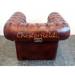 Kreslo Chesterfield Classic Antik bordová