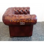 Kreslo Chesterfield Classic XL Antik bordová