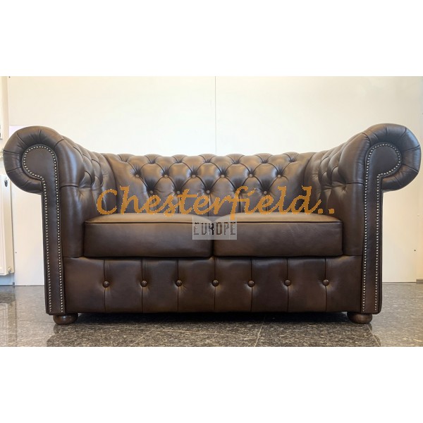 Dvojsedačka Chesterfield Classic XL Antik stredne hnedá 